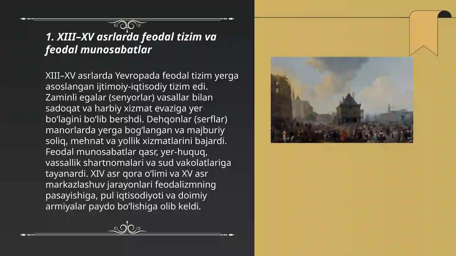 XIII-XV Asrlarda Yevropa Davlatlari 3