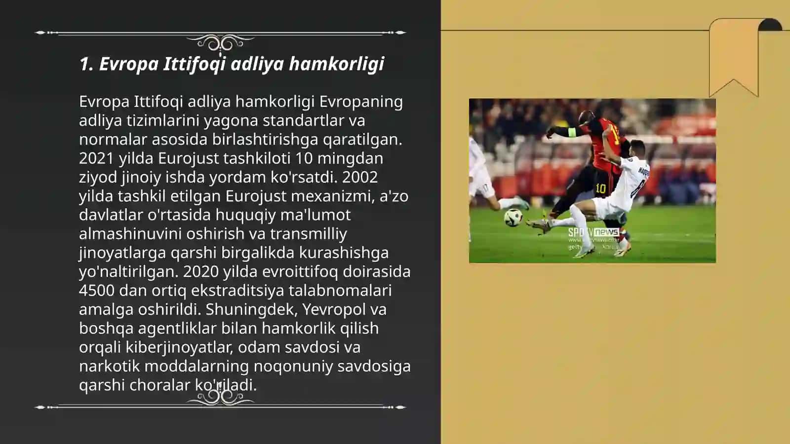 Evropa Ittifoqi sud va politsiya hamkorligining huquqiy asoslari 3