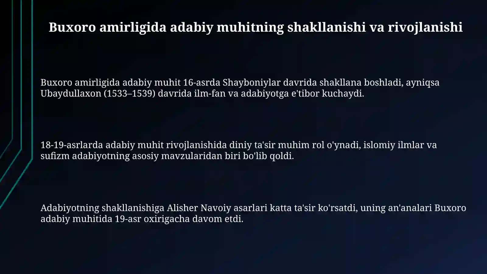 Buxoro amirligidagi adabiymuhit 3