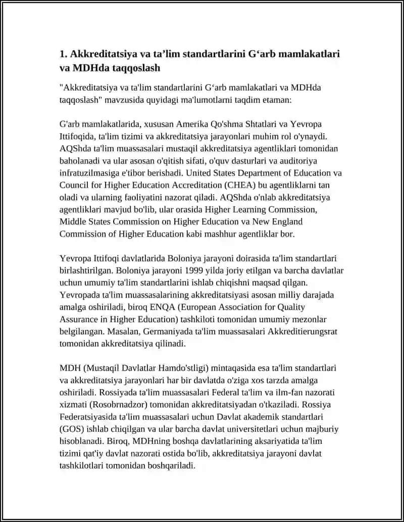 GʻARB MAMLAKATLARIDA VA MDHDA MUTAXASSIS PSIXOLOGIKLARNI TAYYORLASH SIFATINI OSHIRISH JIHATLARI 3