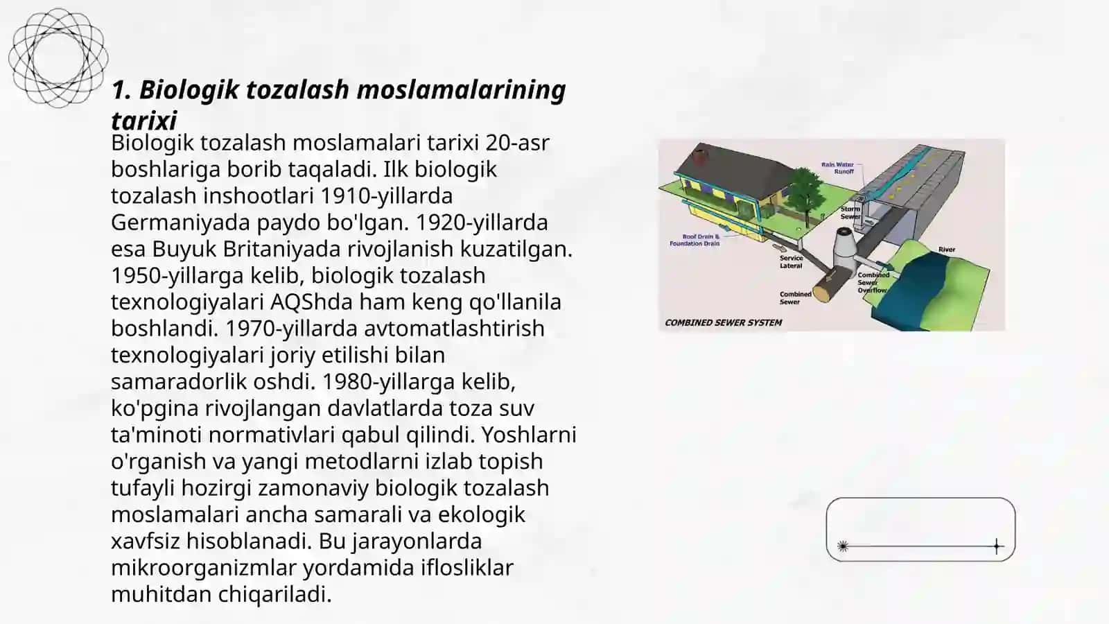 Biologik tozalash moslamalarining asosiy konstruksiyalari 3