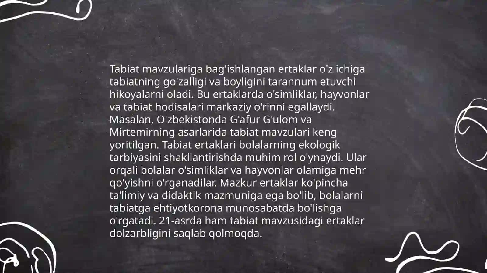 Tabiat bilan tanishtirishda o'yin turlari 3