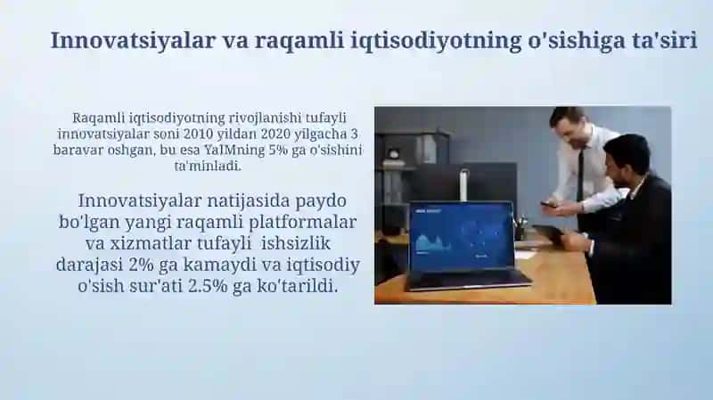 Raqamli oqtisodiyot va iqtisodiy o‘sish o‘rtasidagi o‘zaro bog‘liqlikni baxolash 3