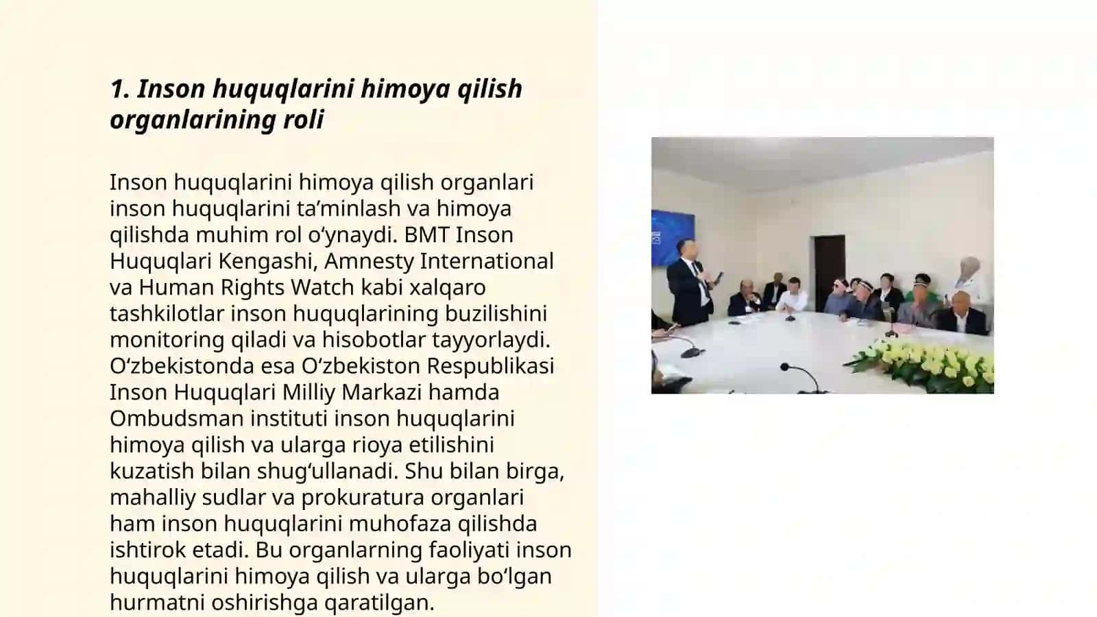 Yangi Oʻzbekistonda inson haq-huquqlari va erkinliklari kafolatining yaratilishi 3