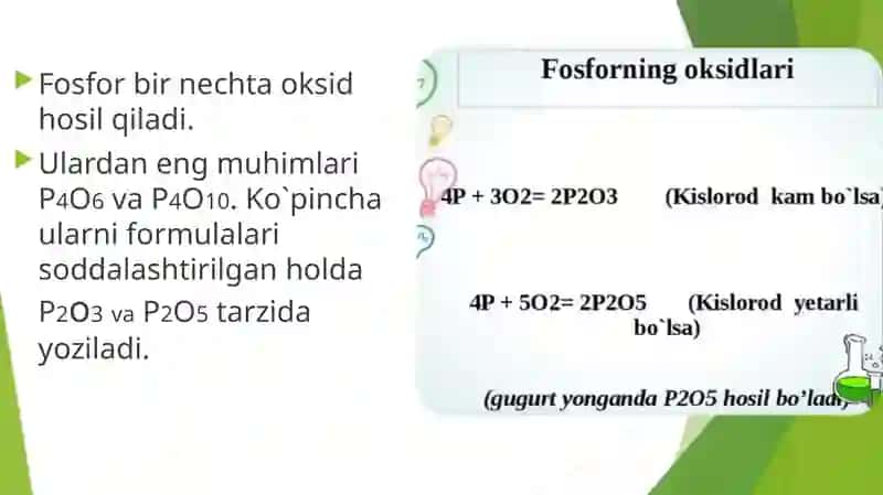 Fosforning kislorodli birikmalari 3