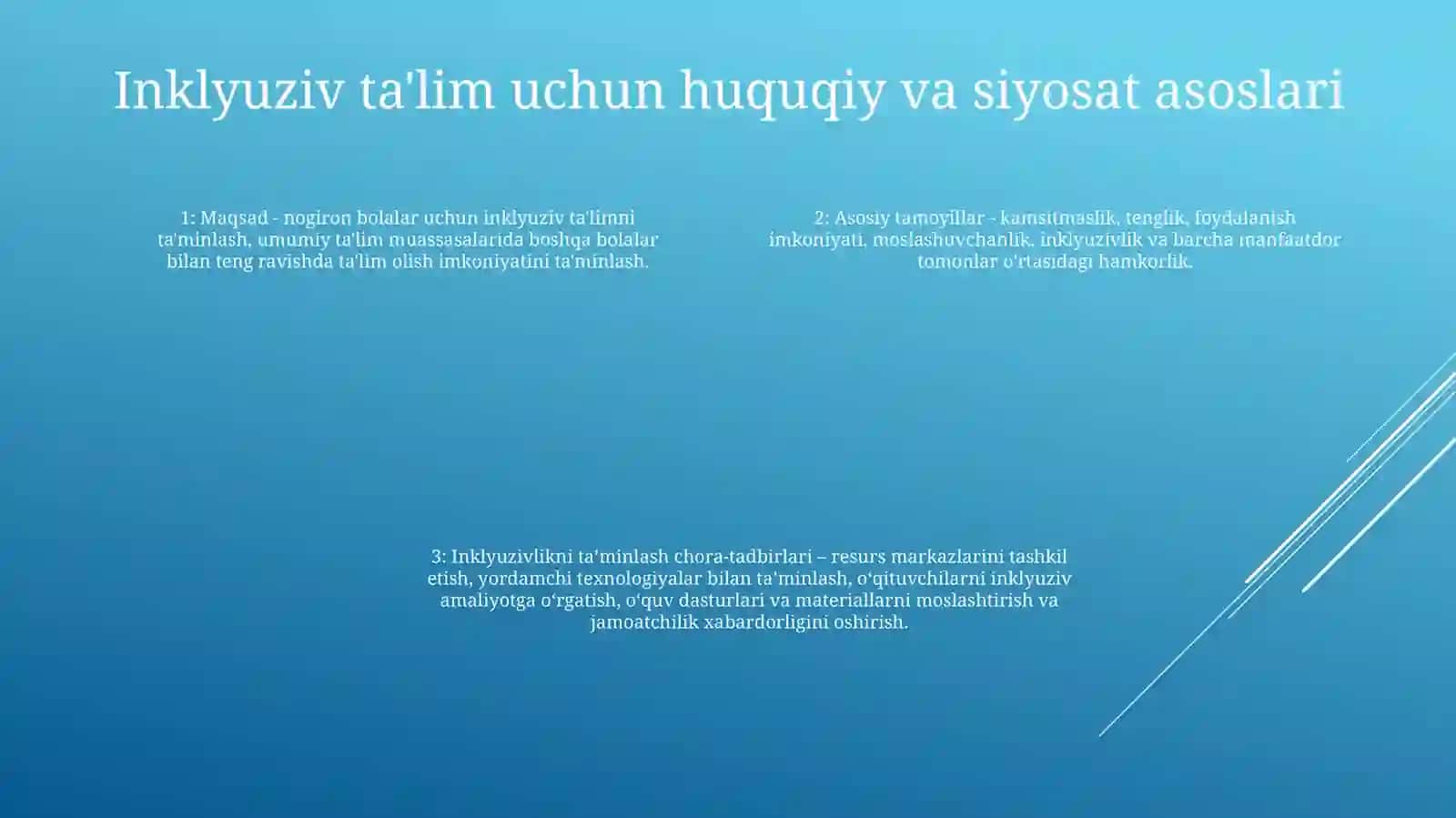 Inklyuziv Ta'Limga Imkoniyati Ckeklangan Bolalarni Ta'Limga Jalb Etishning Shart Sharoitglari 3