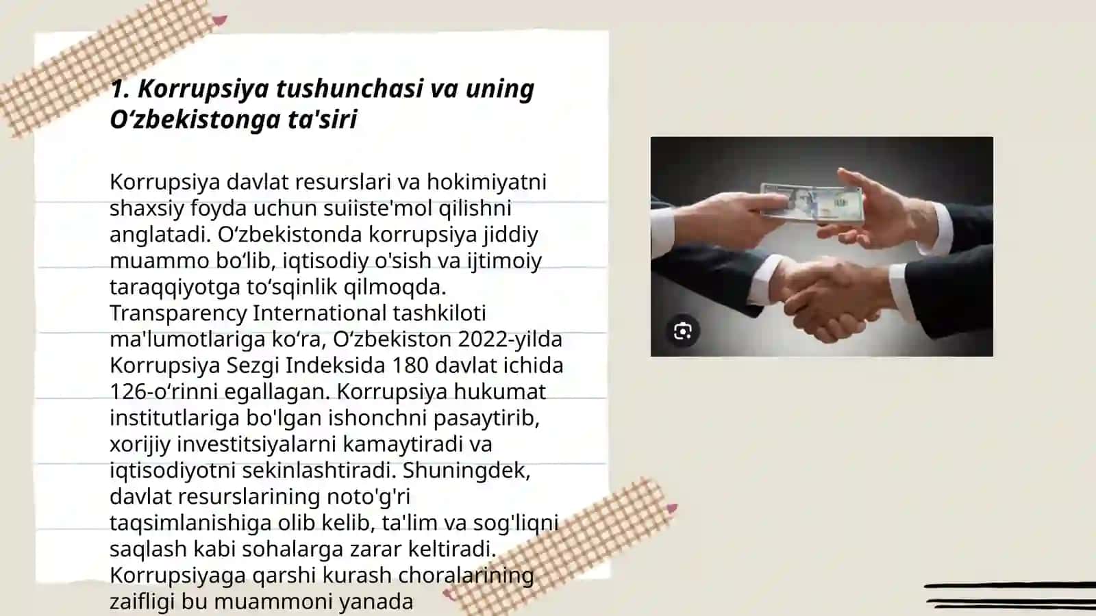 Oʻzbekistonda korrupsiyaga qarshi kurash 3