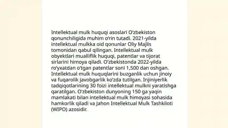 Intelektual mulkga oid tushuncha va qarashlar tizimi 3