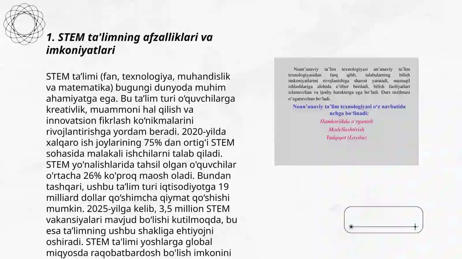 STEM Ta'lim Afzalliklari va Imkoniyatlari 3