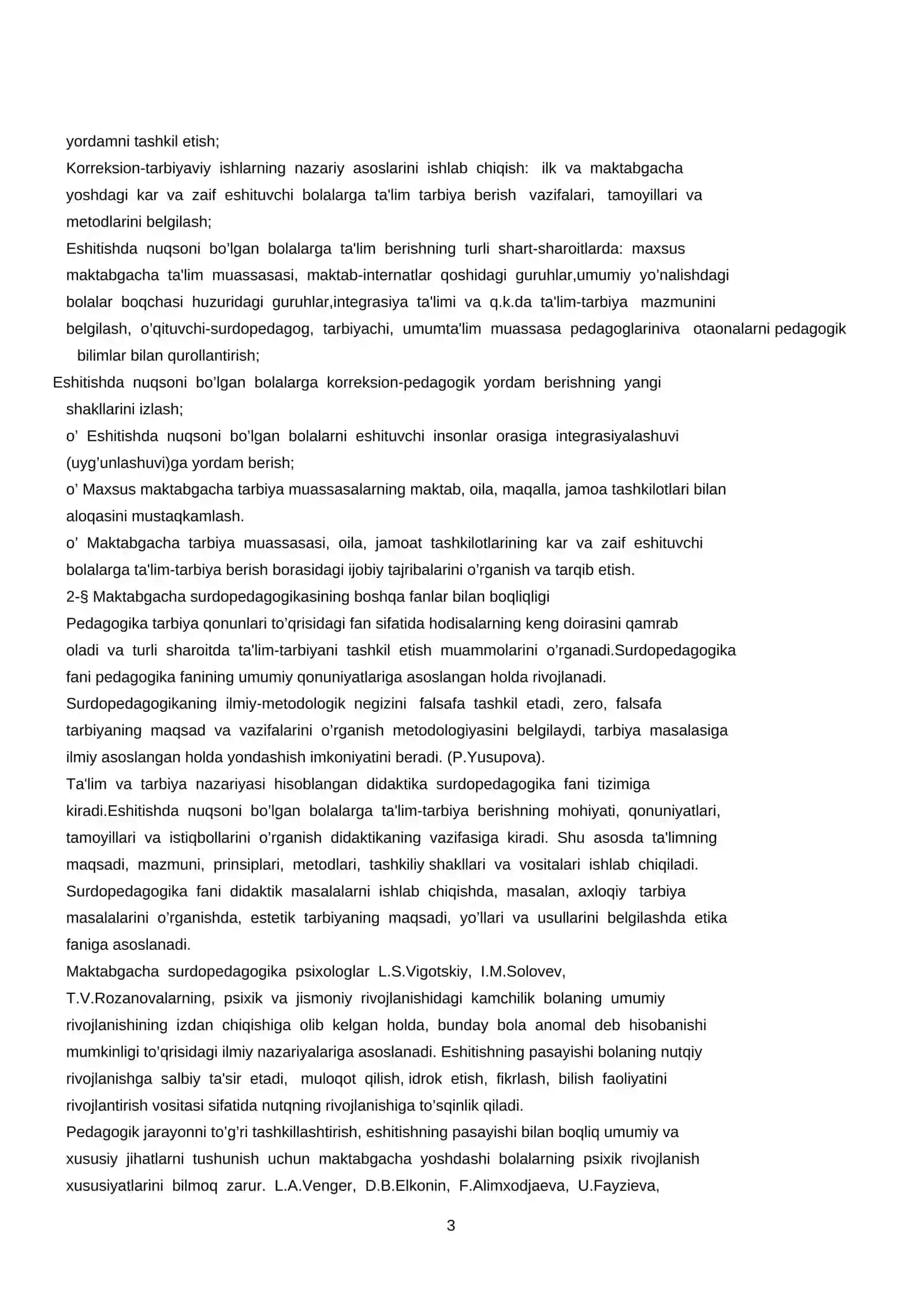 Maktabgacha surdopedagogika fanining predmeti maqsad va vazifalari 3