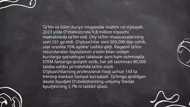 Shaxsning malaka va odatlari 3
