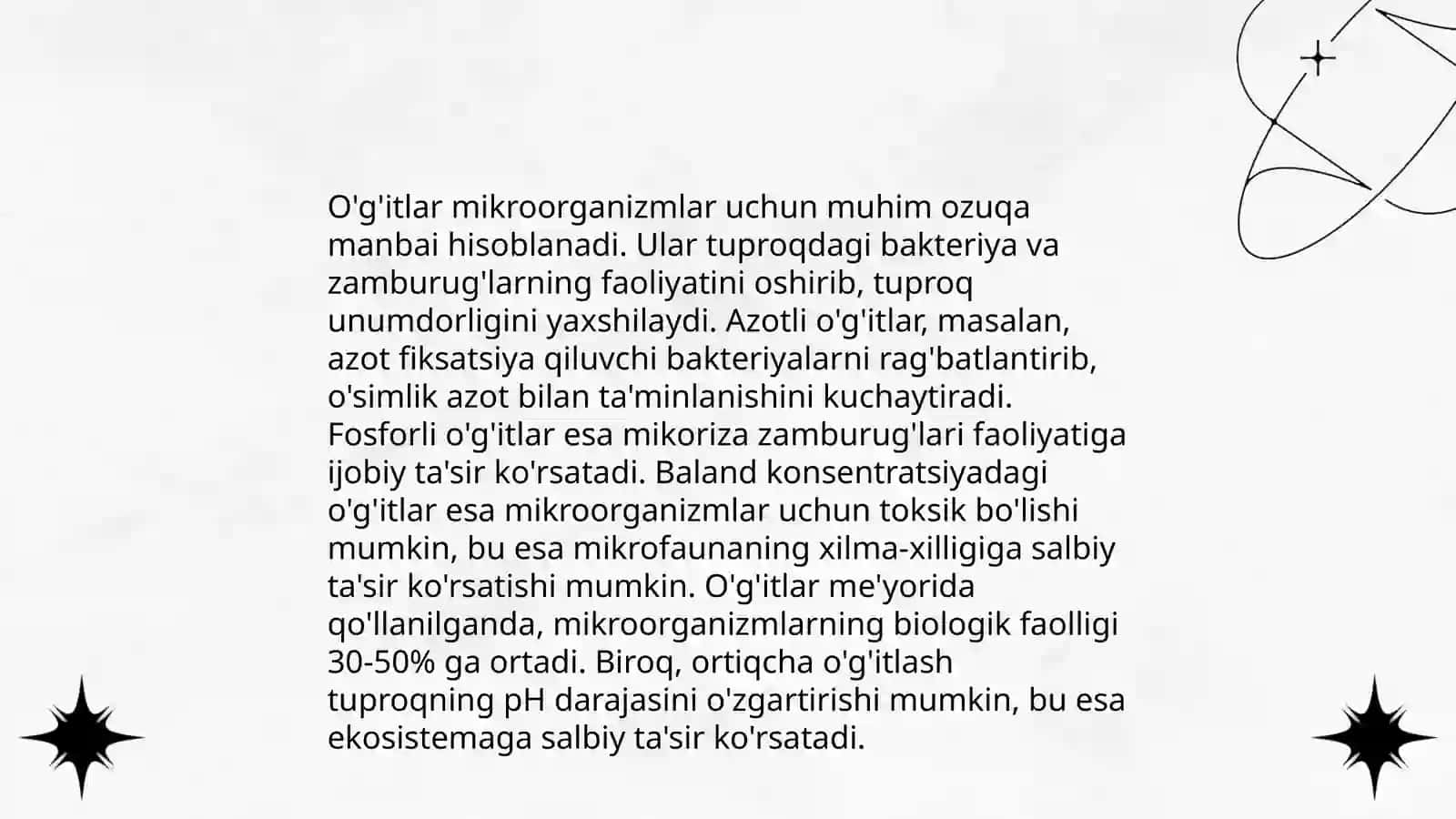 O'g'itlarning mikroorganizmlarga tasiri 3