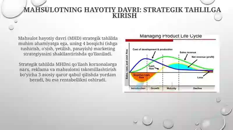 Mahsulotning hayotiy davri konsepsiyasi-strategik tahlil usuli sifatida 3
