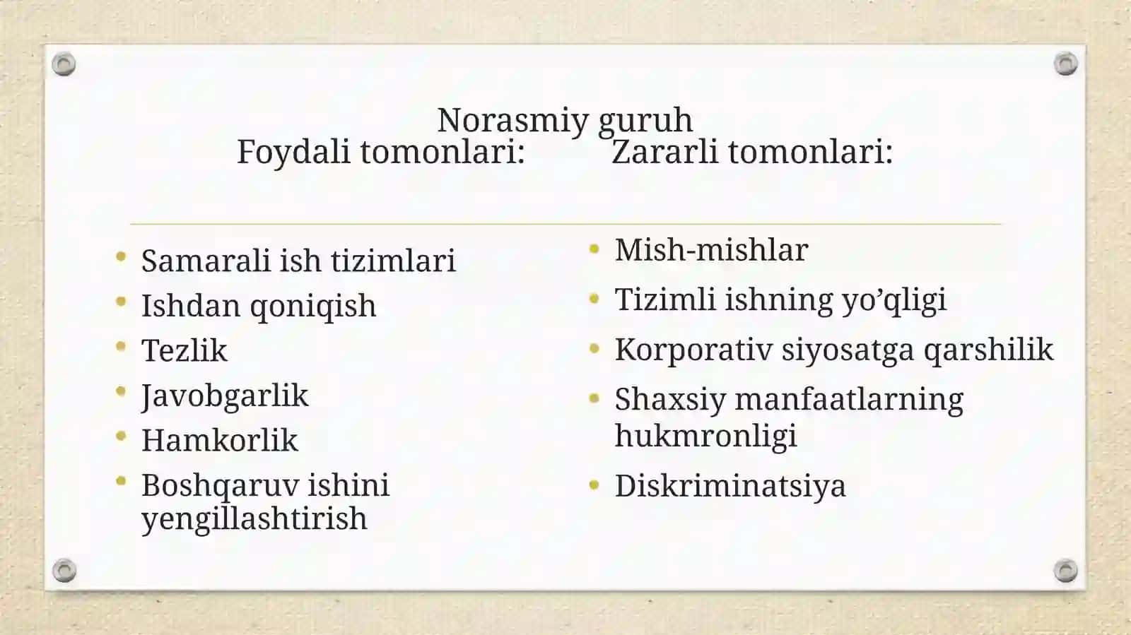 tashkilotni barpo etish strategiyasi 3
