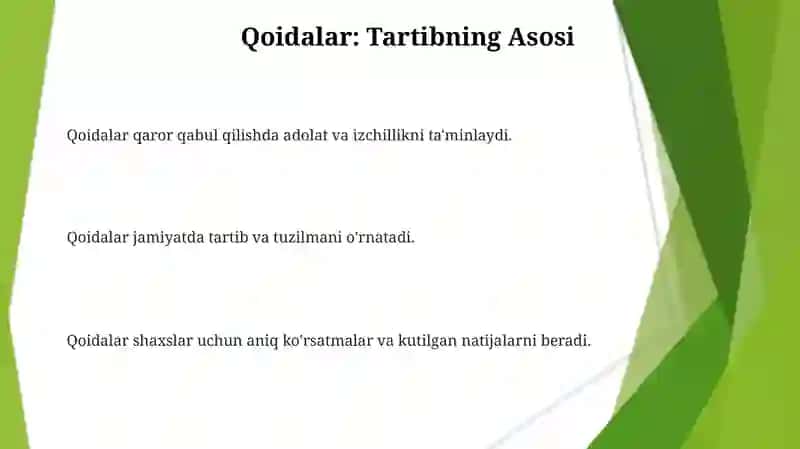 Yo‘riqnoma va qoidalar 3