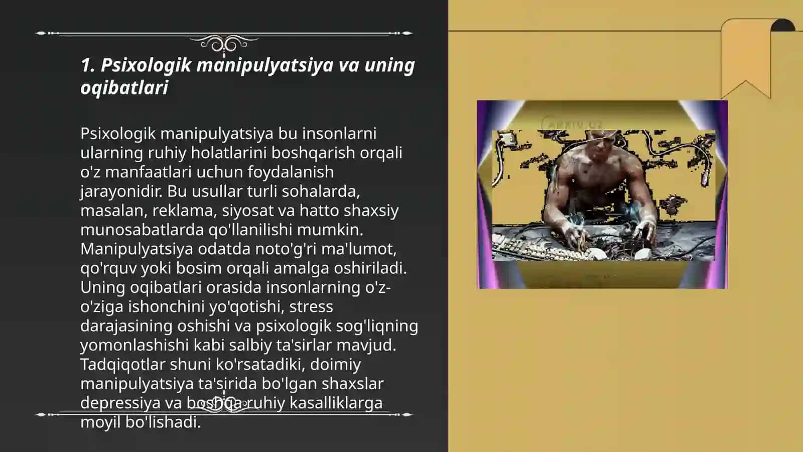 Psixologik manipulyatsiya va uning oqibatlari 3