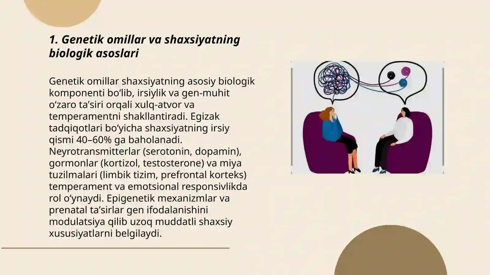 Shaxs shakllanishi va rivojlanishining biogenetik yo‘nalishi 3