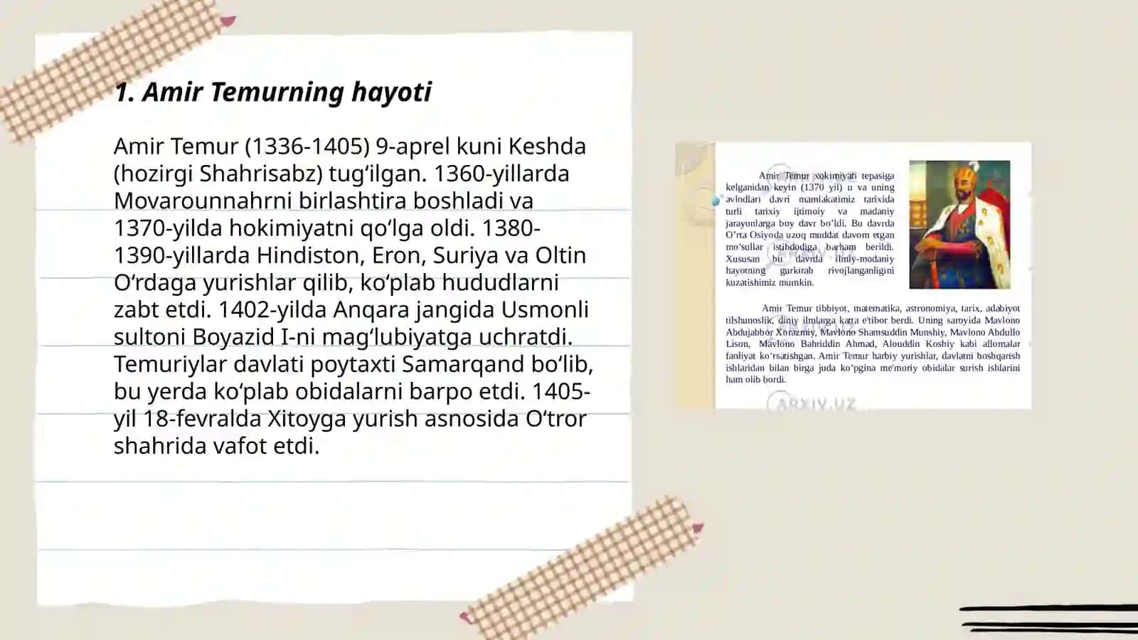 Amir Temur 3