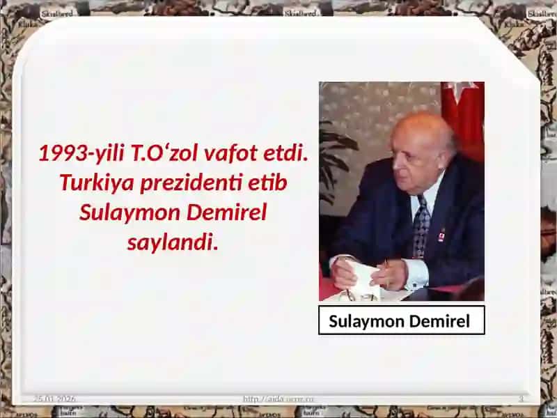 1991 – 2017-yillarda Turkiya Respublikasi 3