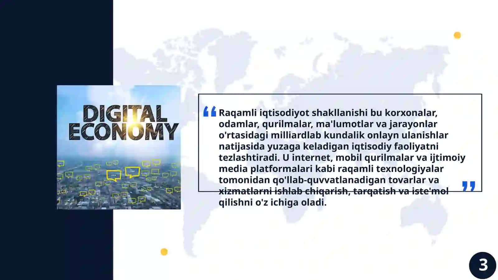 Raqamli iqtisodiyotning shakllanish va rivojlanish darajasi va raqamli globallashuv darajasi tahlili 3