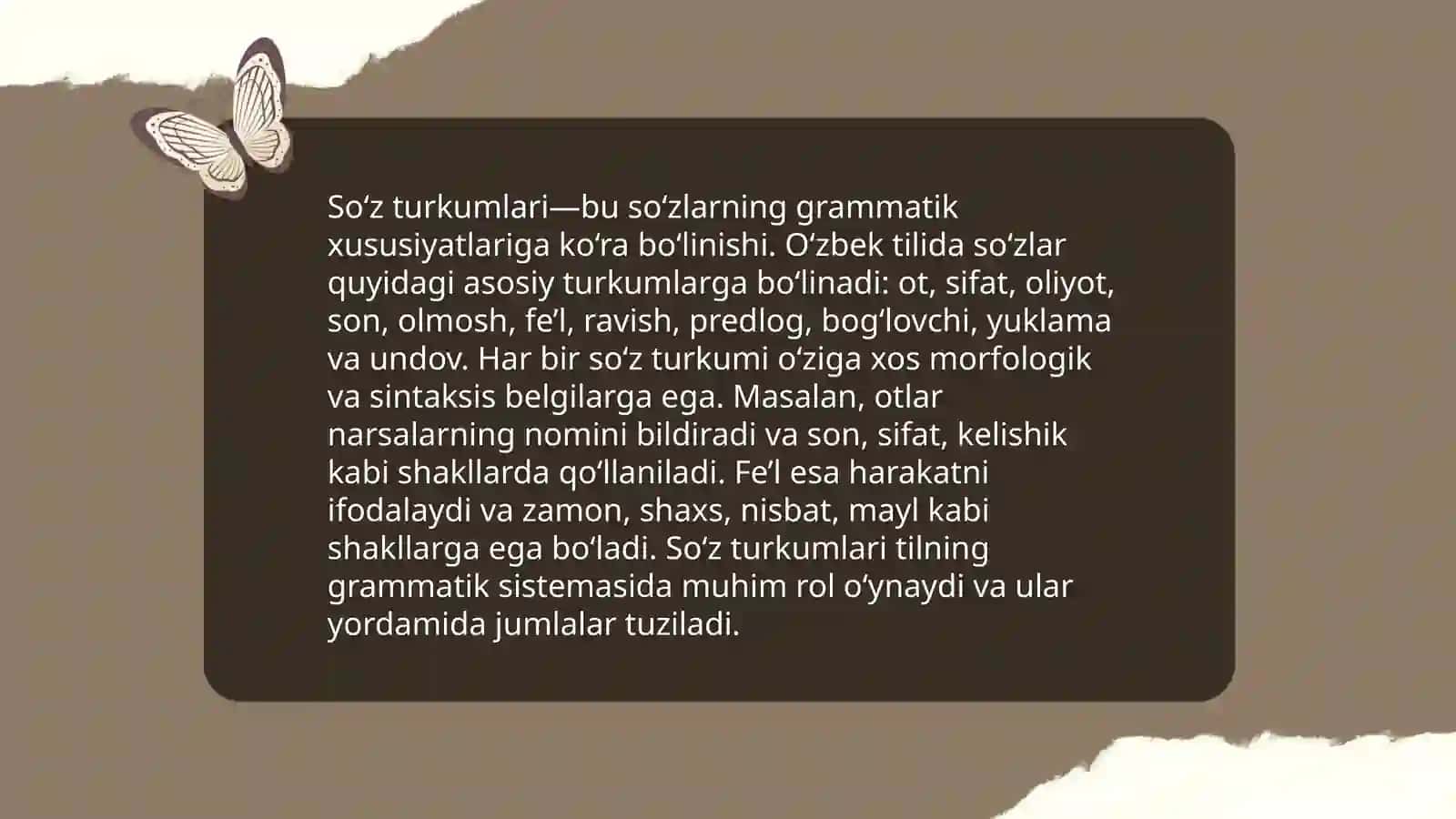 So'z turkumlari 3
