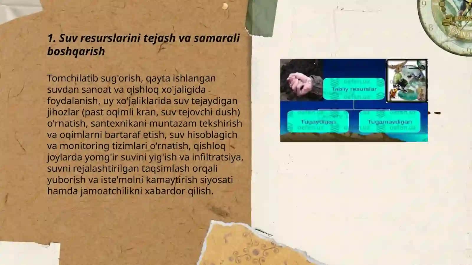 Suv Resurslarini Tejash va Samarali Boshqarish 3