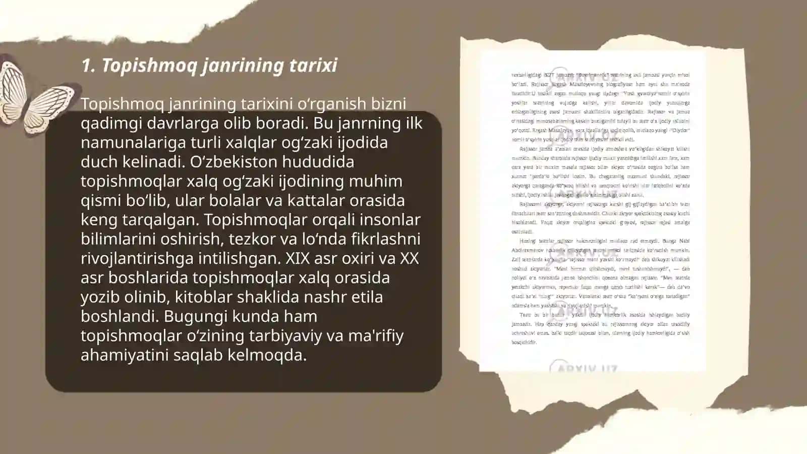 Oʻzbek folklori taqdimoti 3