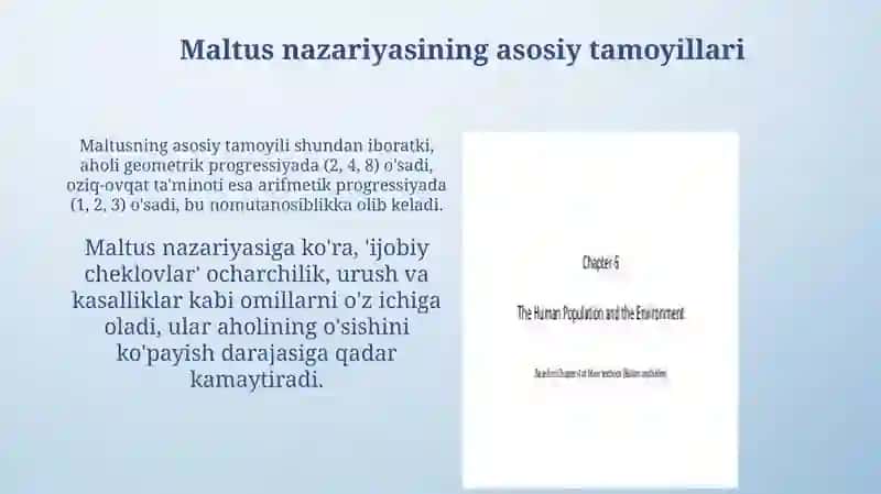 Maltusning nufuz nazariyasi 3