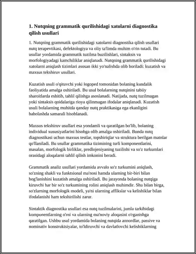 Nutqning Grammatik Qurilishida Kamchiliklar Bilan Korrksiion Rivojlantiruvchi Ish Usullari 3