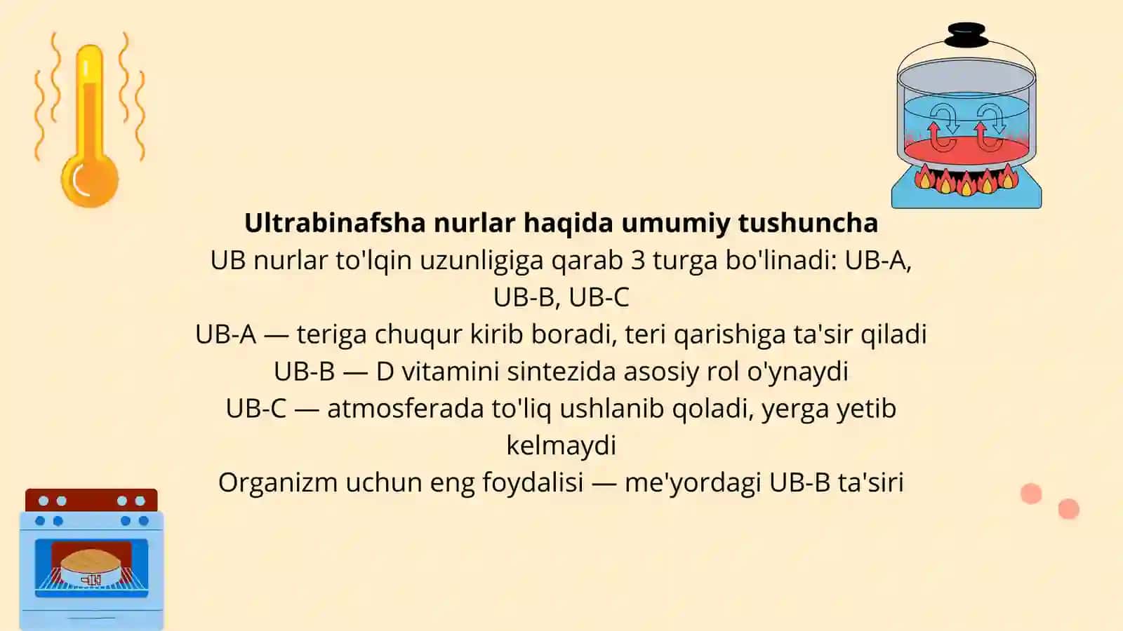 Ultrabinafsha nur yetishmasligi va uning oldini olish | 11 slaydlik tibbiy prezentatsiya 3