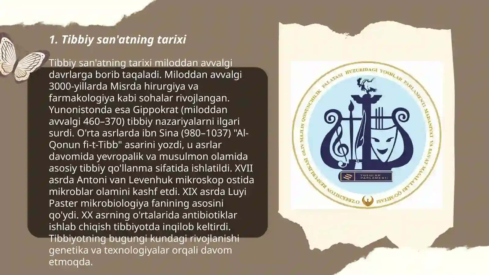 Tibbiy San'atning Tarixi 3