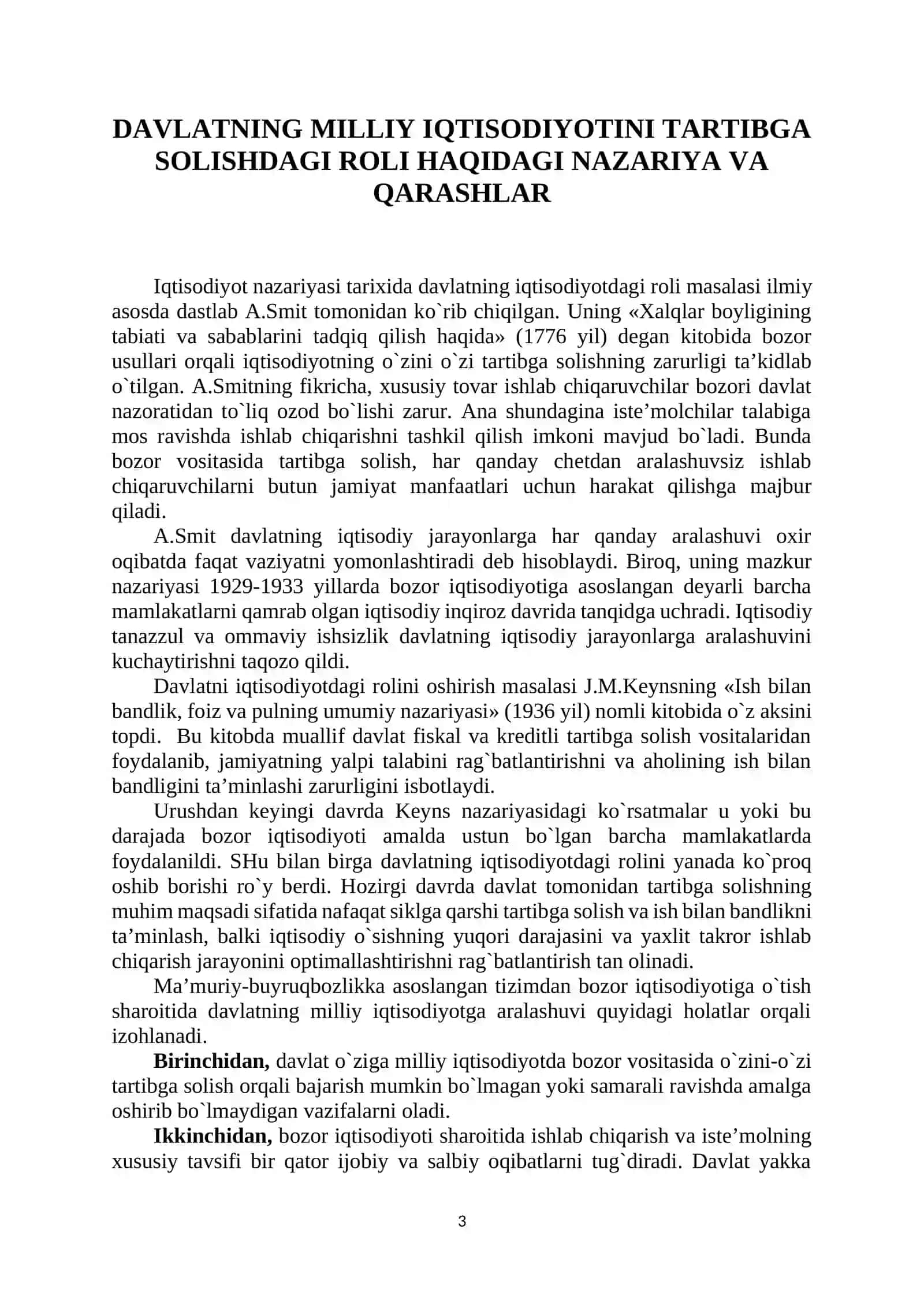 IQTISODIYOTNI TARTIBGA SOLISHDA DAVLATNING IQTISODIY ROLI 3