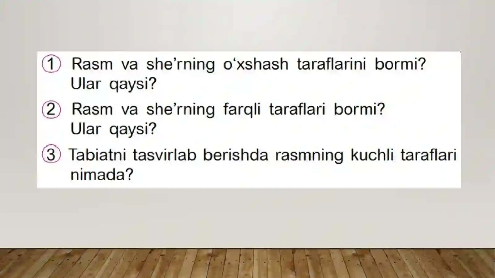 Mo‘yqalam mo‘jizasi 3