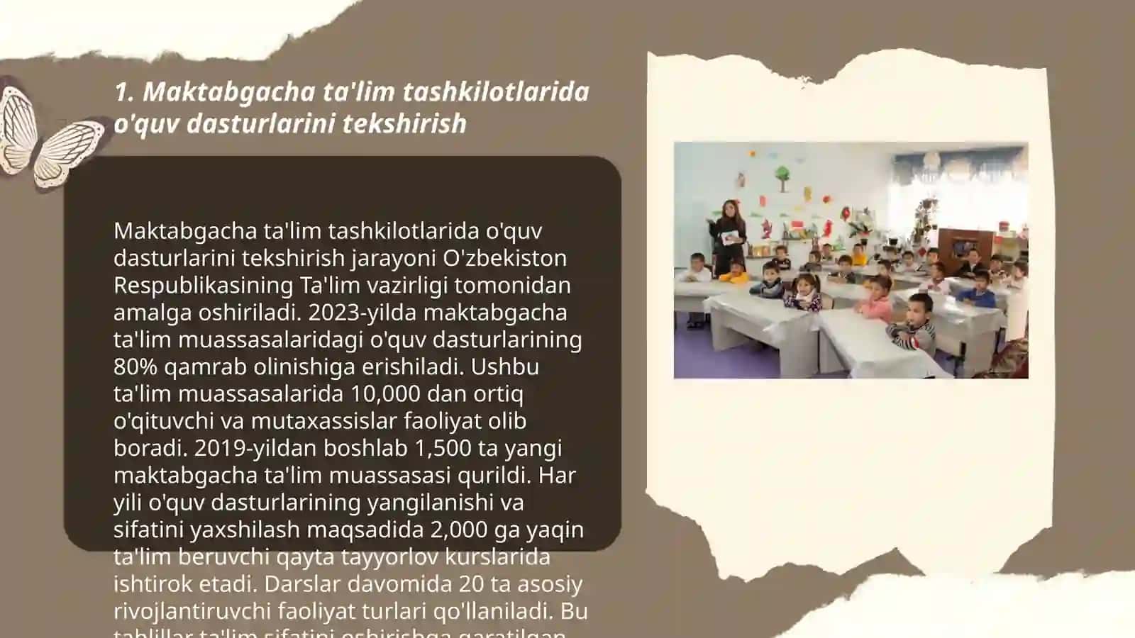 Maktabgacha ta'lim boʻlimlari va maktabgacha ta'lim tashkilotlarini nazorat qilish 3