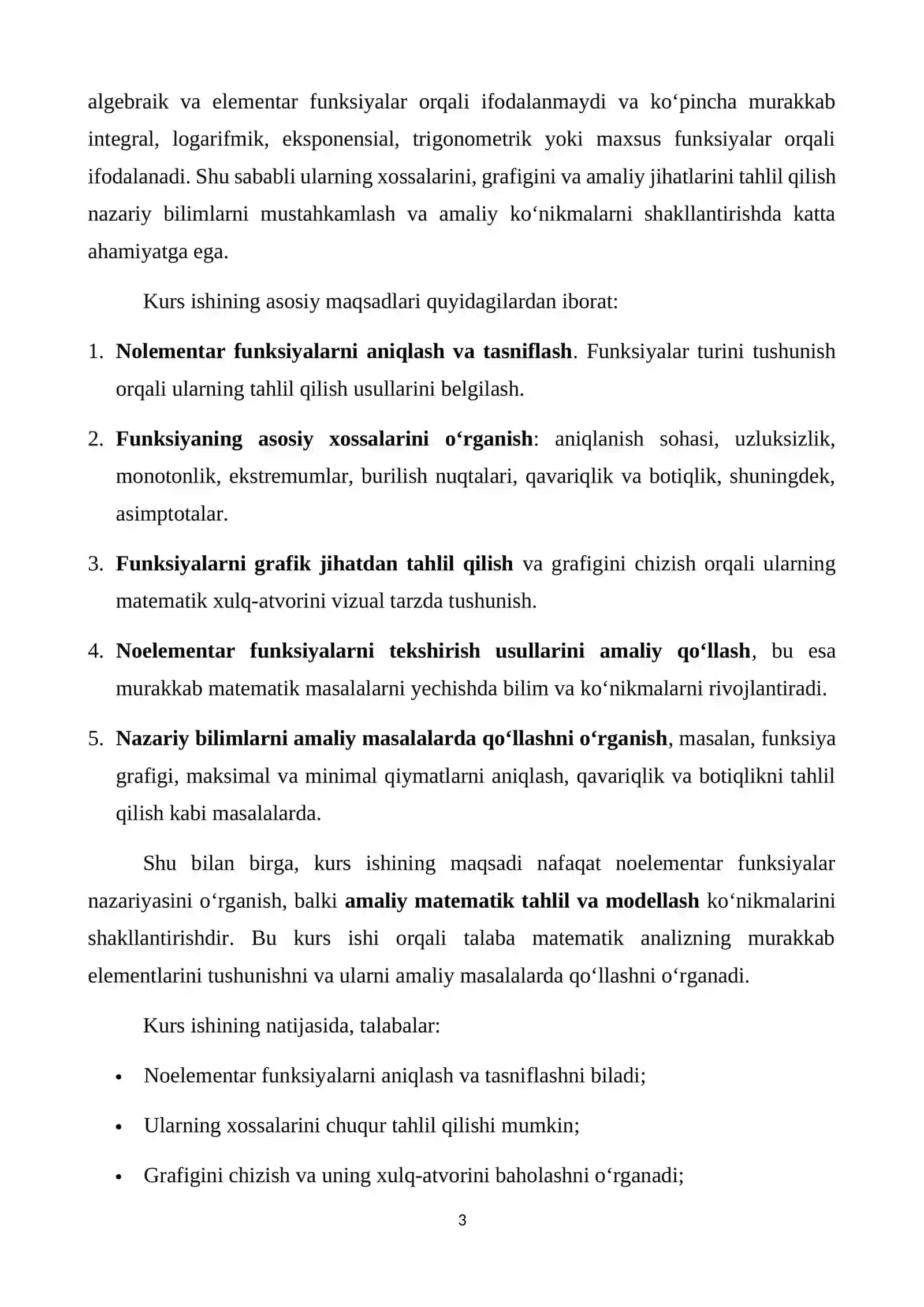 Funksiya tushunchasi va elementar funksiyalar 3