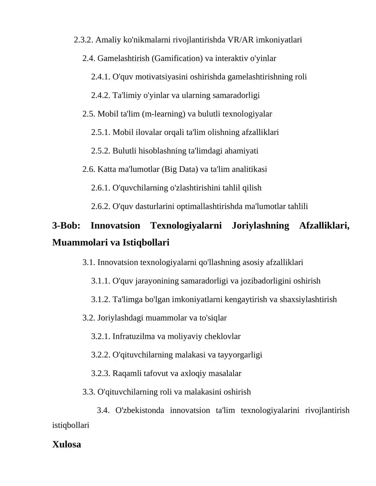 Zamonaviy Ta'limda Innovatsion Texnologiyalardan Foydalanish 3