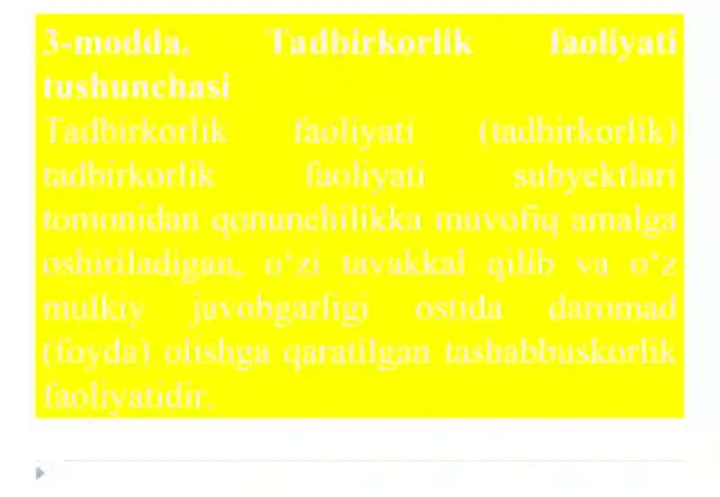 Tadbirkorlik sub’ekti 3