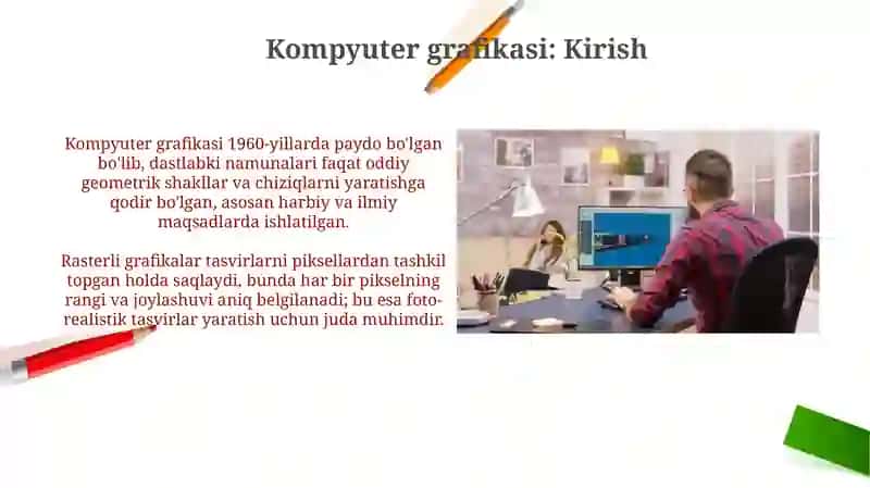 Kompyuter grafikasi. Adobe Potoshop dasturi 3