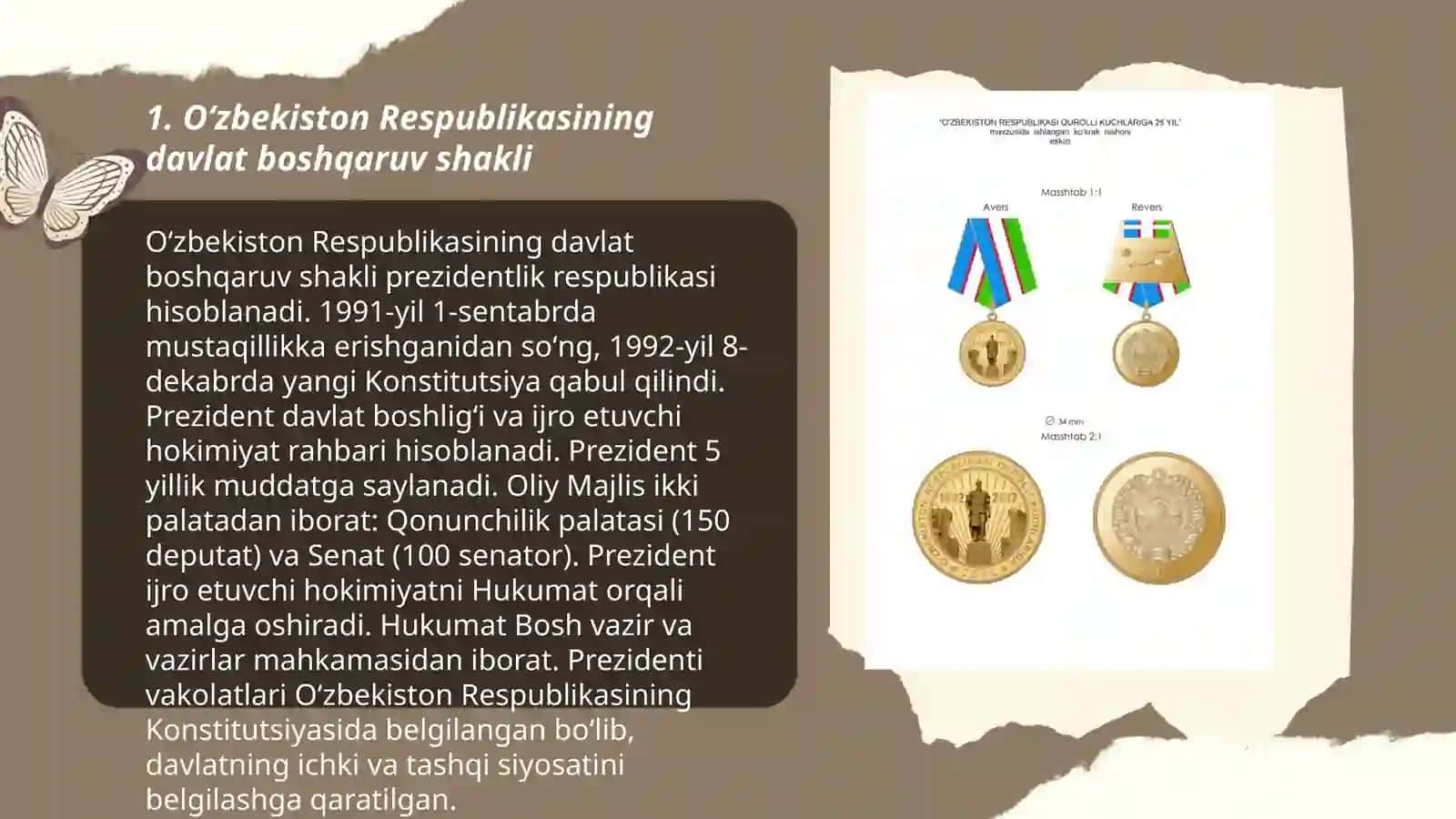 Oʻzbekiston Respublikasi ning qonuni davlat turi haqida 3