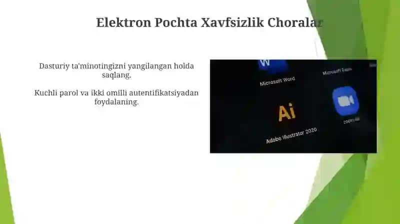 Elektron Pochta Xavfsizlik Choralar 3