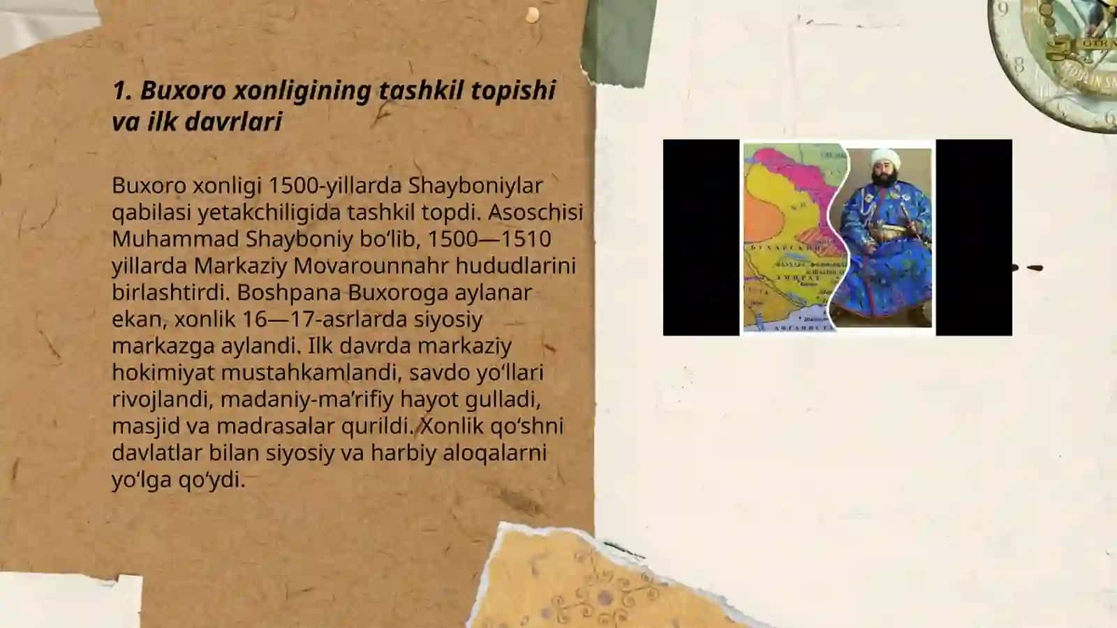 Buxoro xonligi va Buxoro amirligi haqida 3