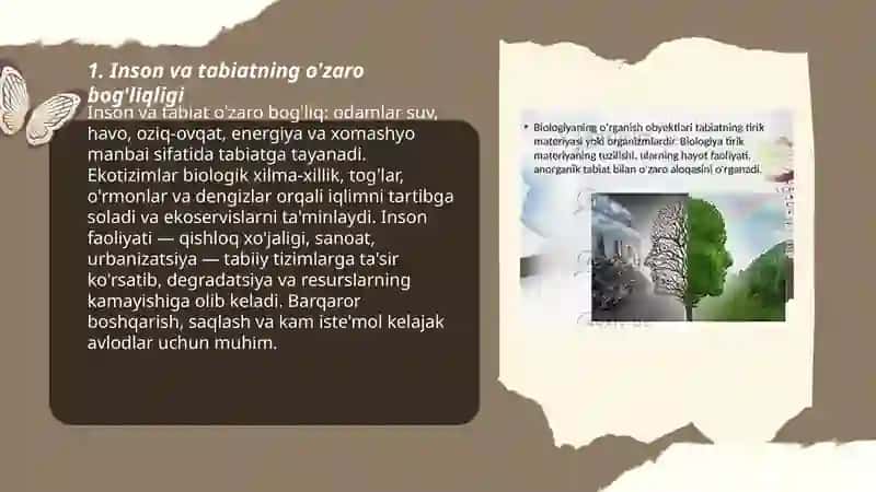Inson va tabiat 3