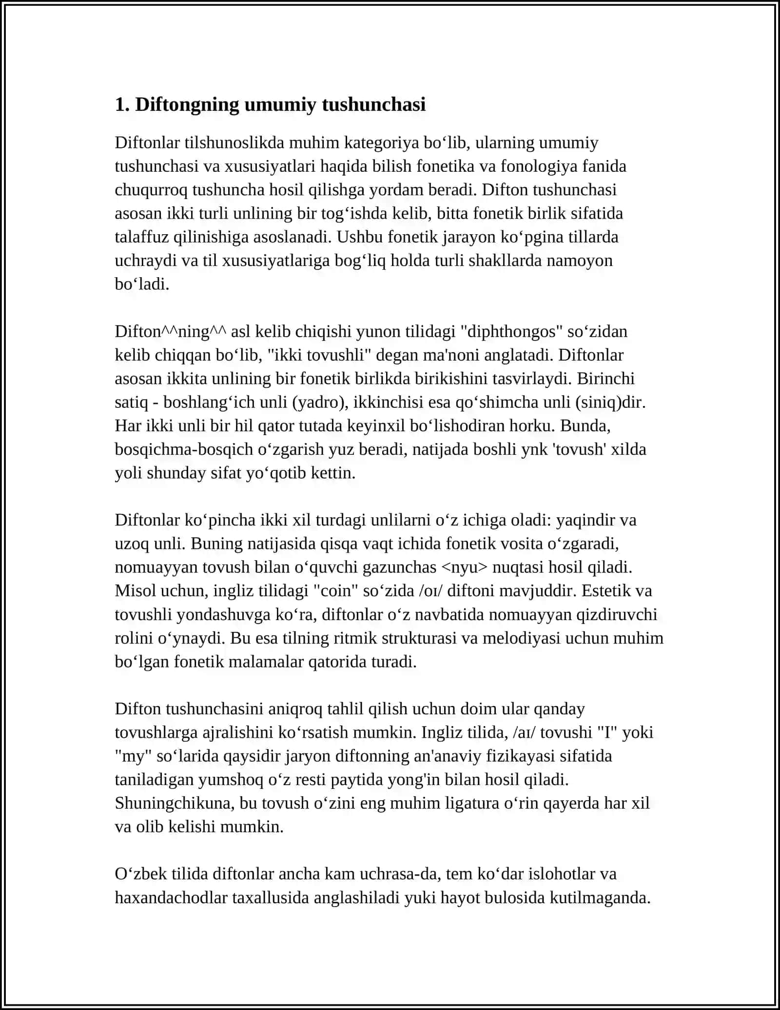 DIFTONGLAR 3