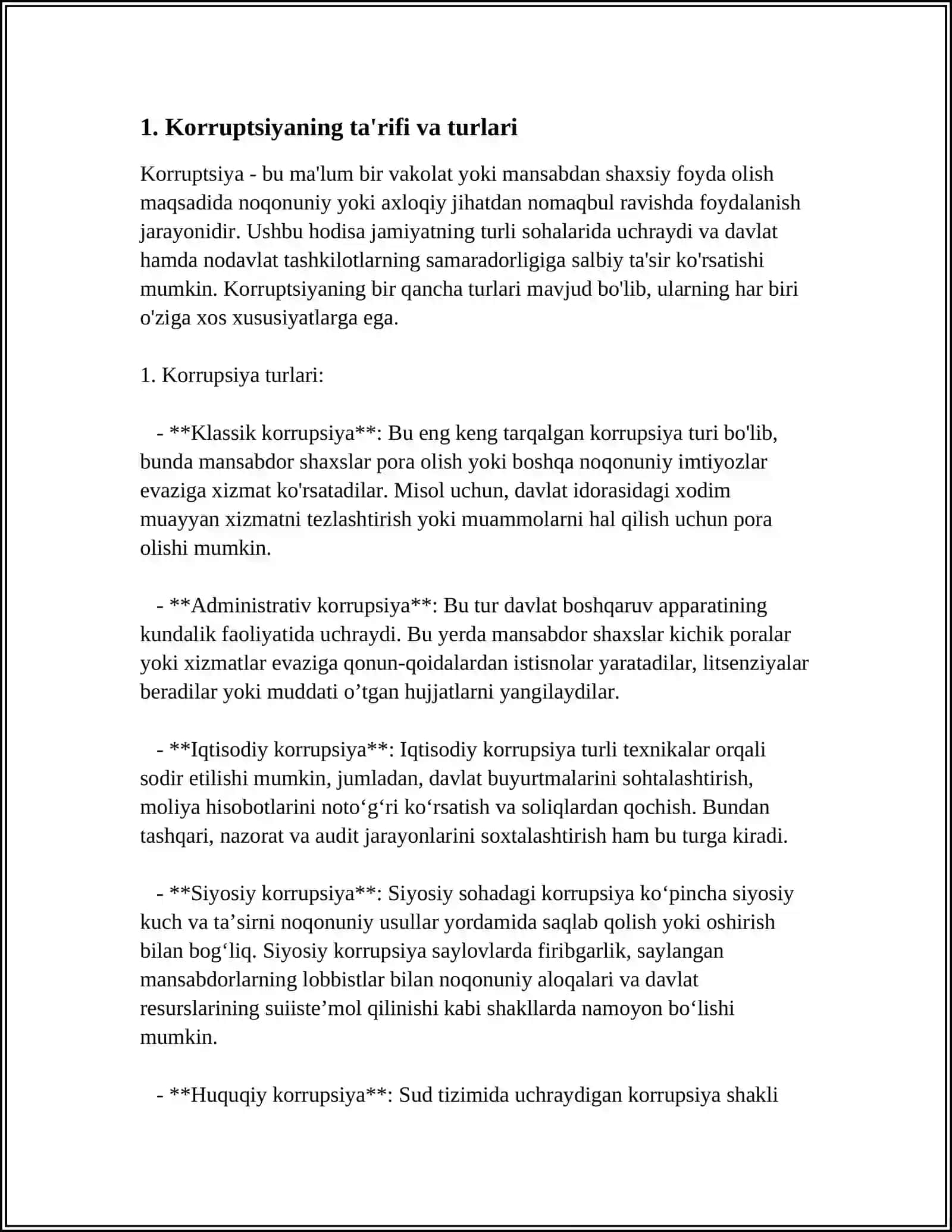 KORRUPSIYANING MOHIYATI VA UNING OQIBATLARI 3
