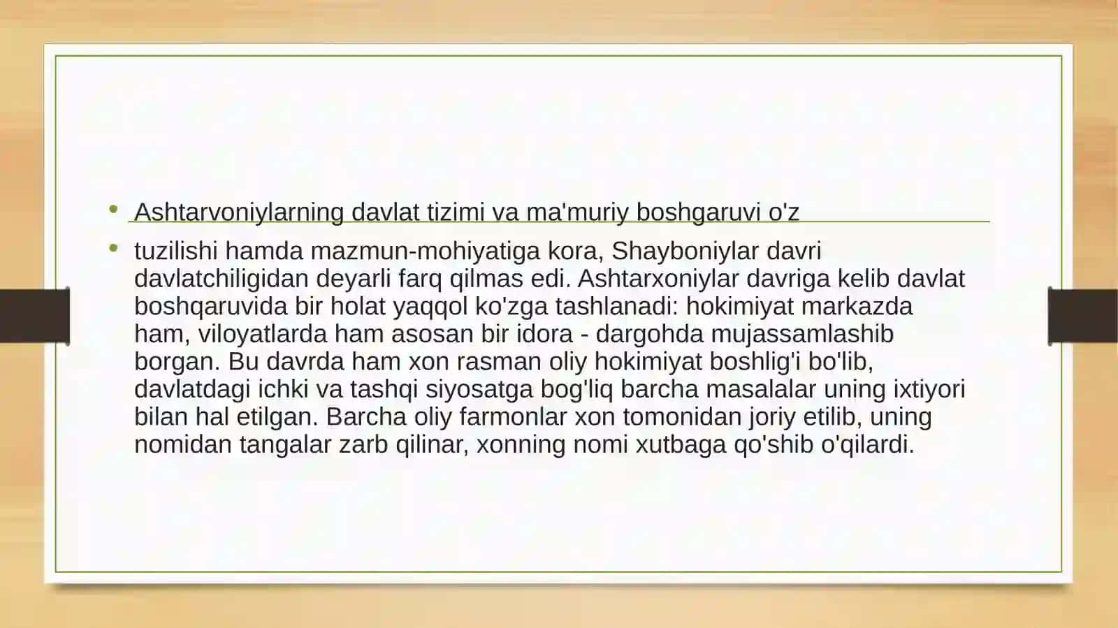Ashtarxoniylar davrida Buxoro xonligida ijtimoiy iqtisodiy hayot 3