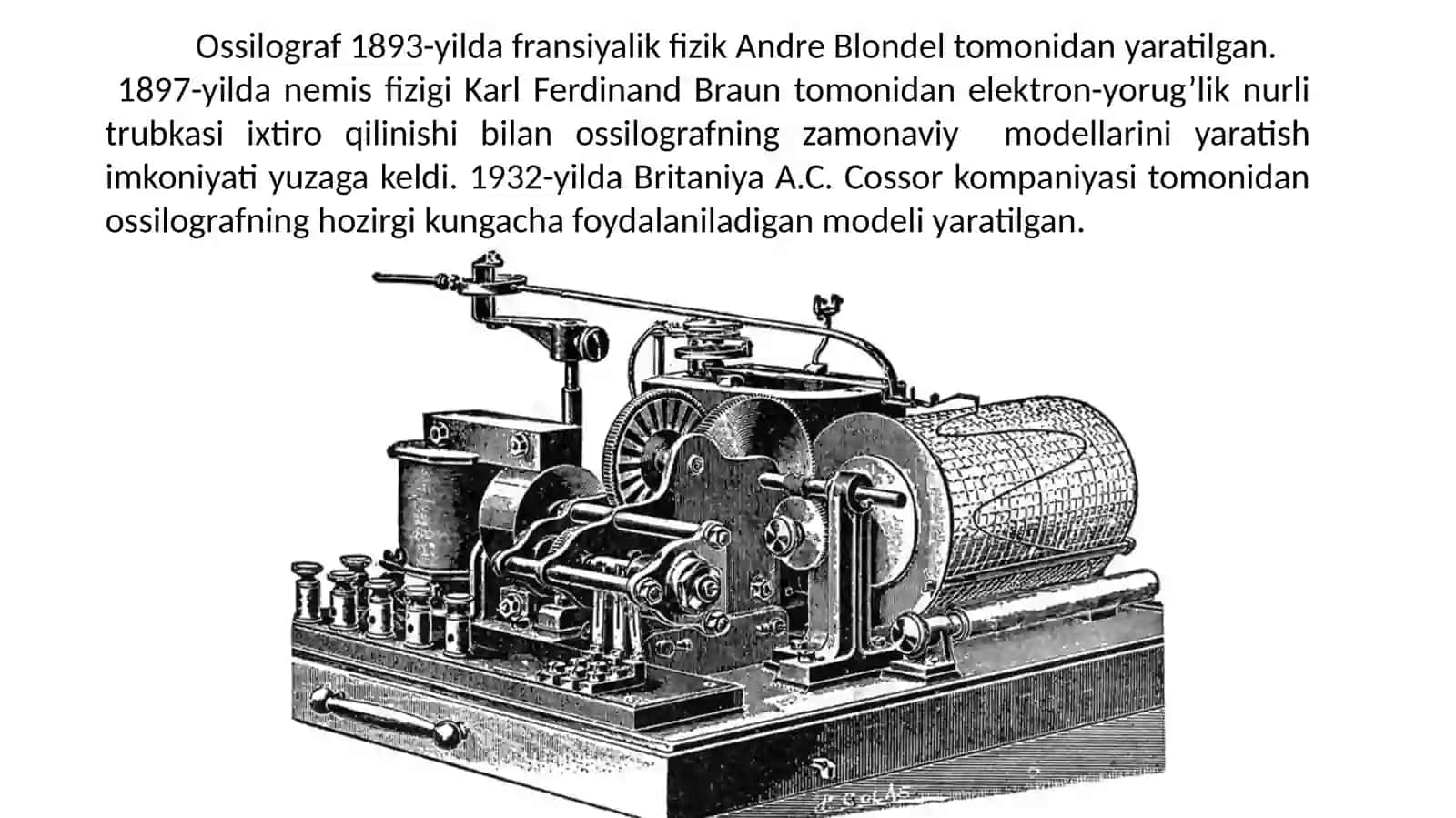 Ossillografning ishlash asosini va parametrlarini o’rganish, ossillografni elektr o’lchashlarda qo’llash 3