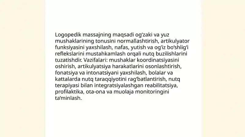 Logopedik massajini o‘tkazish bo‘yicha uslubiy ko‘rsatmalar 3