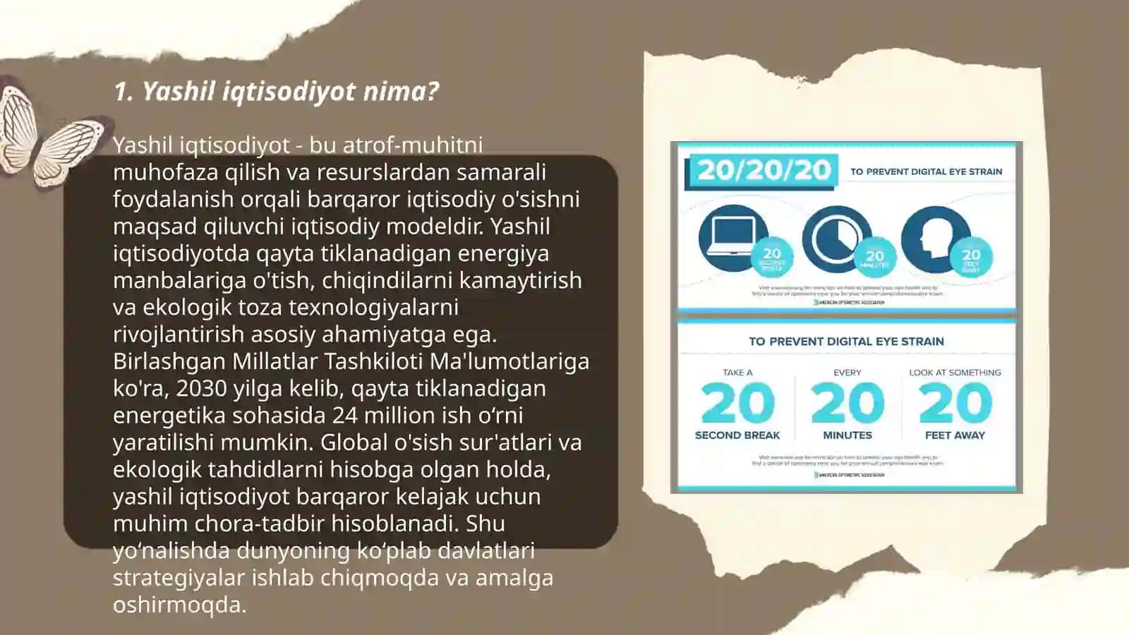 Yashil iqtisodiyotni tavsiflovchi korsatkichlar tizimini aniqlash boyicha yondashuvlar 3