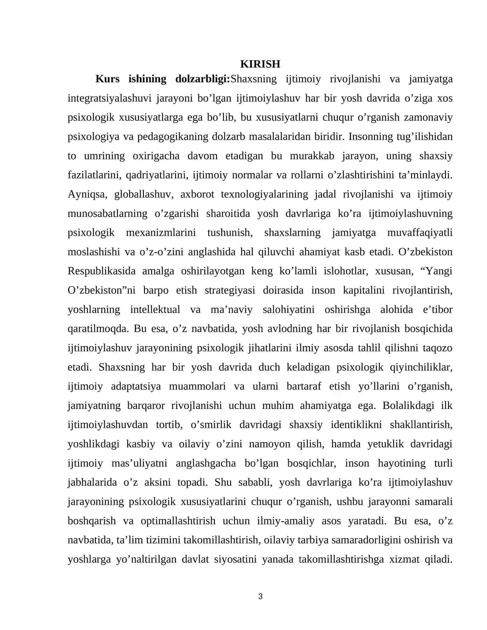 Yosh davrlariga koʻra ijtimoiylashuv jarayonining psixologik xususiyatlari 3