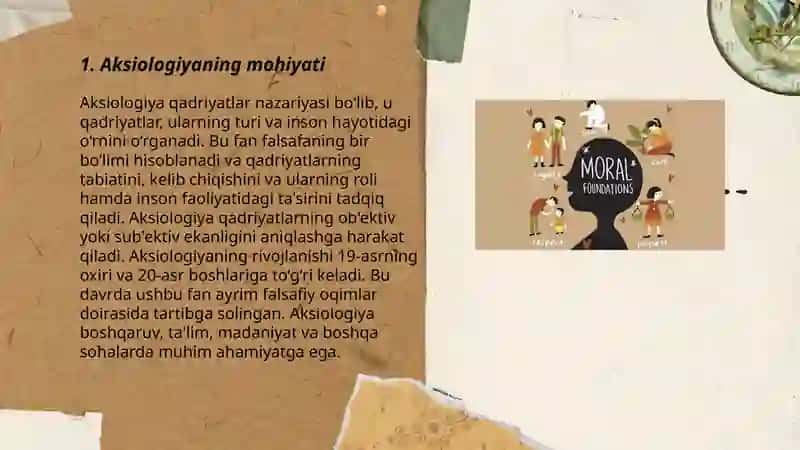 Aksiologiya (qadiyatlar) falsafasi 3